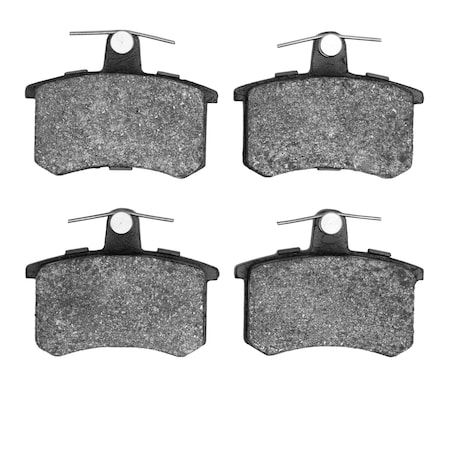 5000 Advanced Brake Pads - Low Metallic, Long Pad Wear, Rear